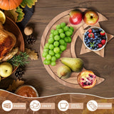 NNETM Wooden Ramadan Tray for Dining Table Decoration