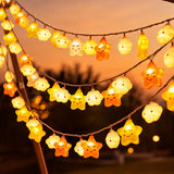 Cloud & Star String Lights Battery-Powered 200CM