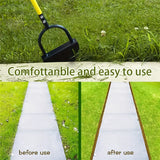 NNETM Full Steel Stand Up Garden Edger: Efficient Lawn Trimming with T Grip