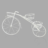 NNETM Bicycle Planter Stand for Indoor Outdoor Use