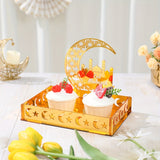 NNETM Elegant Crescent Moon & Star Acrylic Tray