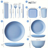 NNETM Outdoor Camping Dinnerware Set for 5 (62pcs)