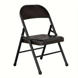 NNETM Folding Chair with Cushion Backrest