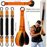 NNETM 5-Piece Latex Resistance Training Band Set
