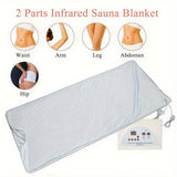 NNETM Far Infrared Sauna Blanket for Slimming & Detox(White)