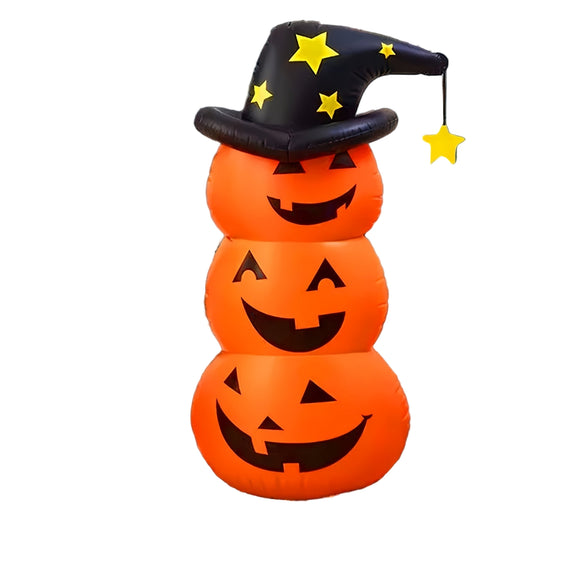 NNETM Giant Inflatable Pumpkin Halloween Decoration