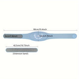NNETM Abdominal Muscle Trainer -  Fitness Belt(Blue)