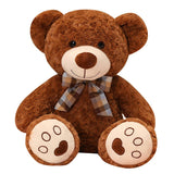 NNEOBA Teddy Bear Plush Pillow (Brown)