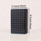 Black Plastic Playing Classic Poker Cards with Storage Box