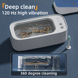 NNETM Compact Ultrasonic Jewelry Glasses Cleaner