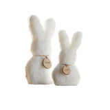 NNETM 2pcs Fluffy Bunny Easter Decoration Set