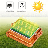 NNETM LED Solar Handheld Lamp for Outdoor Lighting