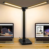 NNETM Double Head LED Desk Lamp – 50 Modes, Touch Control & Smart Memory
