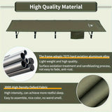 NNETM Camping Cot Heavy Duty Portable Bed