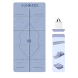 NNETM Foldable Yoga Mat TPE Anti-Slip