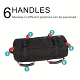 NNETM 7pcs Fitness Weighted Sandbag Set - Heavy Duty Exercise Equipment