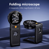 500X Portable Digital Microscope – Auto Focus USB Rechargeable Handheld Microscope for PC & Mobile
