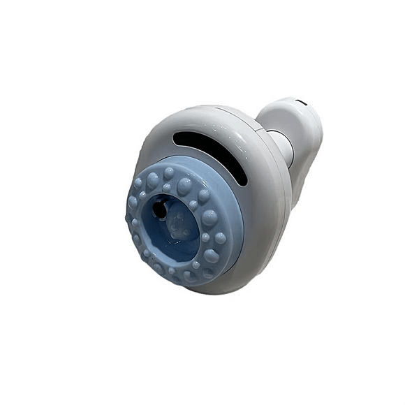 NNETM USB Rechargeable Electric Gua Sha Massager with 6 Heat & Suction Levels - White