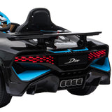 NNEDPE Licensed Bugatti Divo Kids Electric Ride On Car - Black