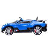 NNEDPE Licensed Bugatti Divo Kids Electric Ride On Car - Blue