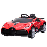 NNEDPE Licensed Bugatti Divo Electric Kids Ride-on Car  - Red