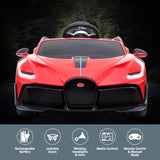 NNEDPE Licensed Bugatti Divo Electric Kids Ride-on Car  - Red