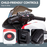 NNEDPE BMW HP4 Race Kids Toy Electric Ride On Motorcycle - Red