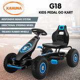 NNEDPE G18 Kids Ride On Pedal Go Kart - Blue