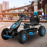 NNEDPE G18 Kids Ride On Pedal Go Kart - Blue