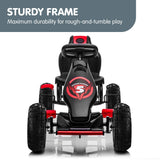 NNEDPE G18 Kids Ride On Pedal Powered Go Kart Racing Style - Red