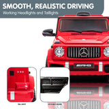 NNEDPE Mercedes Benz AMG G63 Licensed Kids Ride On Car Remote Control - Red
