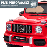 NNEDPE Mercedes Benz AMG G63 Licensed Kids Ride On Car Remote Control - Red