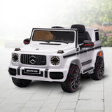 NNEDPE Mercedes Benz AMG G63 Licensed Kids Ride On Car Remote Control - White