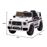 NNEDPE Mercedes Benz AMG G63 Licensed Kids Ride On Car Remote Control - White