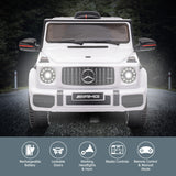 NNEDPE Mercedes Benz AMG G63 Licensed Kids Ride On Car Remote Control - White