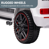 NNEDPE Mercedes Benz AMG G63 Licensed Kids Ride On Car Remote Control - White
