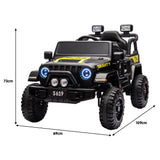 NNEDPE S619 Gravity Kids Electric Ride On Car - Black
