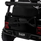 NNEDPE S619 Gravity Kids Electric Ride On Car - Black