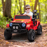 NNEDPE S619 Gravity Kids Electric Ride On Car - Red