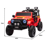 NNEDPE S619 Gravity Kids Electric Ride On Car - Red