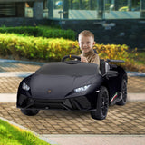 NNEDPE Lamborghini Performante Kids Electric Ride On Car  Black
