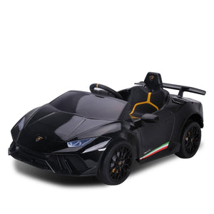 NNEDPE Lamborghini Performante Kids Electric Ride On Car  Black