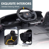 NNEDPE Lamborghini Performante Kids Electric Ride On Car  Black
