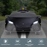 NNEDPE Lamborghini Performante Kids Electric Ride On Car  Black