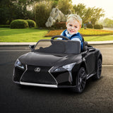 NNEDPE Licensed Lexus LC 500 Kids Electric Ride On Car - Black