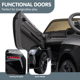 NNEDPE Licensed Lexus LC 500 Kids Electric Ride On Car - Black