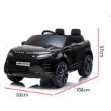 NNEDPE Land Rover Licensed Kids Electric Ride On Car Remote Control - Black