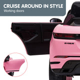 NNEDPE Land Rover Licensed Kids Electric Ride On Car Remote Control - Pink