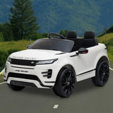 NNEDPE Land Rover Licensed Kids Electric Ride On Car Remote Control - White