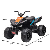 NNEDPE MCL35 McLaren Kids Toy Ride On Electric Quad Bike - Black